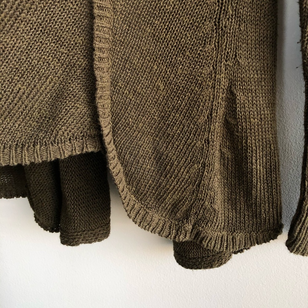 *Sold* Angel of the N.// Olive Cascade Cardi - Picture 8 of 8